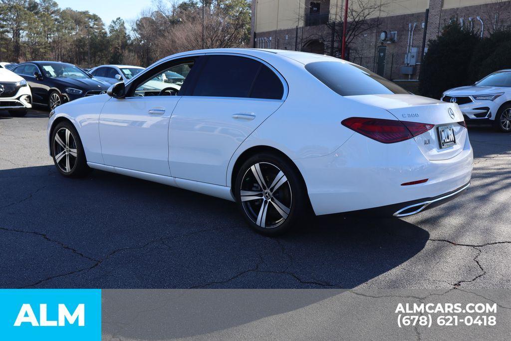 used 2022 Mercedes-Benz C-Class car, priced at $29,460