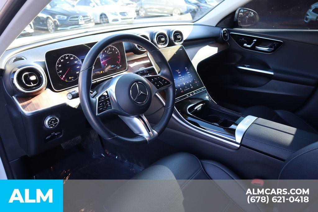 used 2022 Mercedes-Benz C-Class car, priced at $29,460