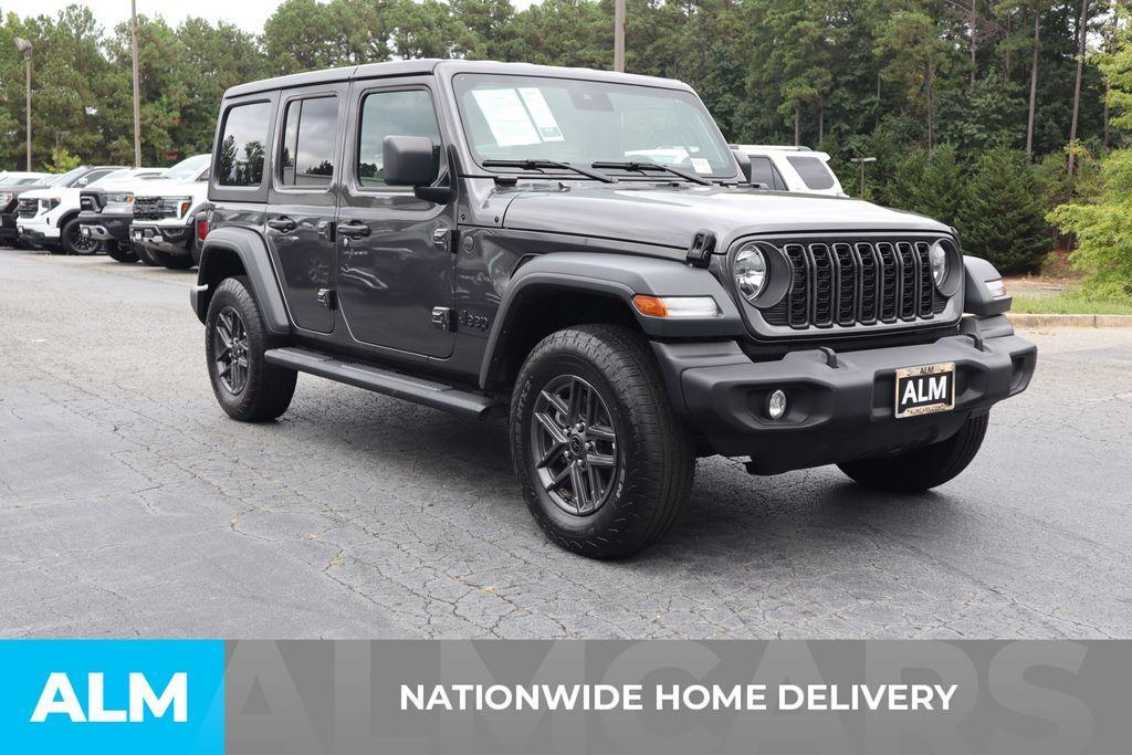 used 2024 Jeep Wrangler car, priced at $31,920