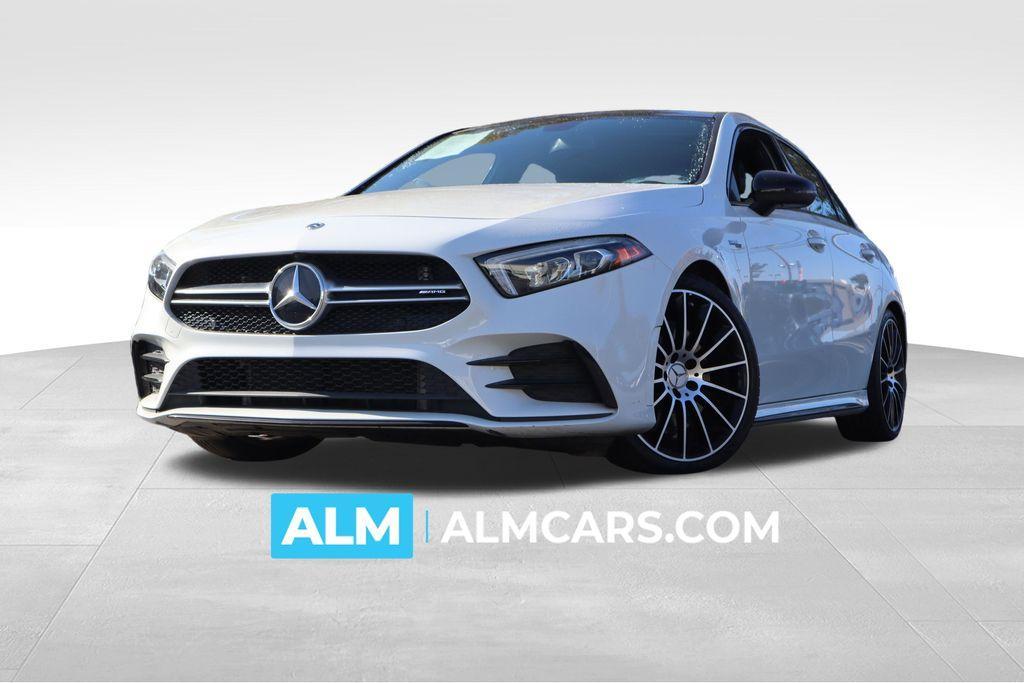 used 2021 Mercedes-Benz AMG A 35 car, priced at $30,960