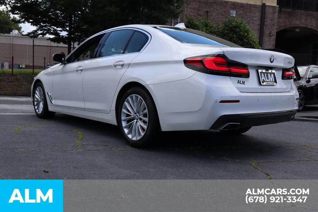 used 2021 BMW 530 car, priced at $29,420