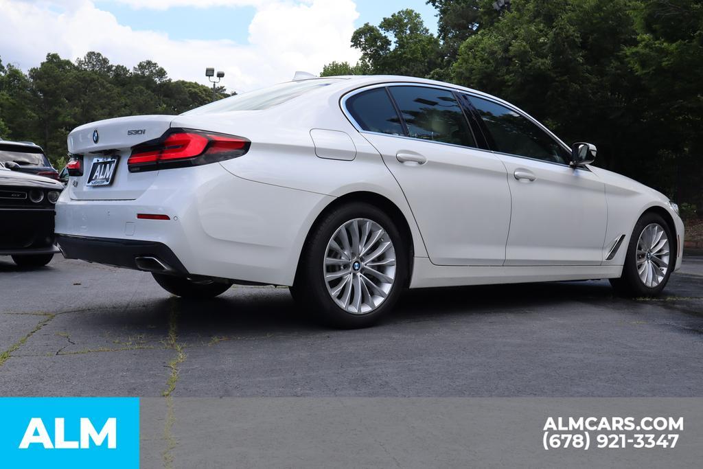 used 2021 BMW 530 car, priced at $29,420