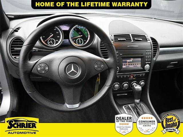 used 2009 Mercedes-Benz SLK-Class car, priced at $16,674