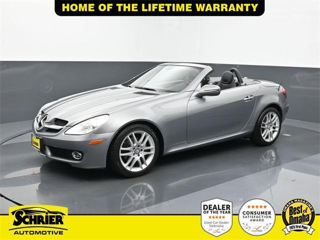 used 2009 Mercedes-Benz SLK-Class car, priced at $16,674