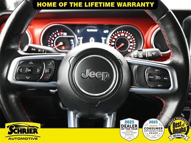 used 2018 Jeep Wrangler Unlimited car, priced at $42,988