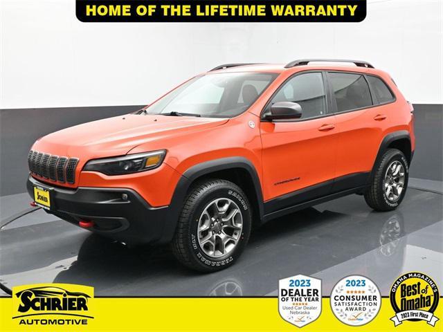 used 2021 Jeep Cherokee car, priced at $25,788