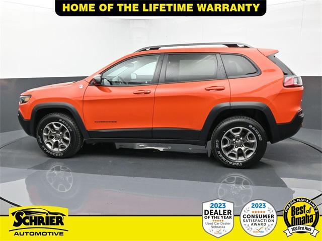 used 2021 Jeep Cherokee car, priced at $25,788