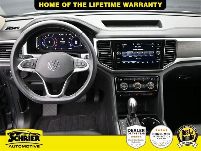 used 2022 Volkswagen Atlas car, priced at $31,519