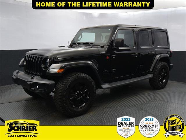 used 2020 Jeep Wrangler Unlimited car, priced at $35,389
