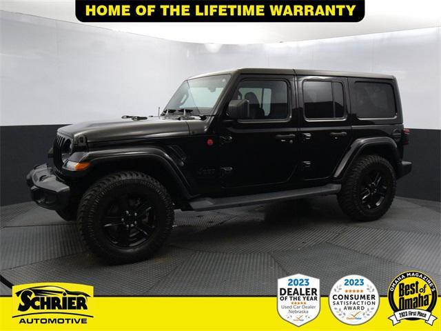 used 2020 Jeep Wrangler Unlimited car, priced at $35,189