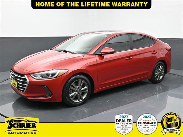 used 2018 Hyundai Elantra car, priced at $15,988