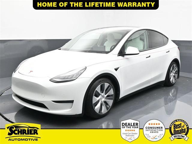 used 2020 Tesla Model Y car, priced at $31,578