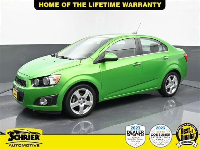 used 2015 Chevrolet Sonic car, priced at $9,988