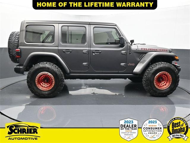 used 2018 Jeep Wrangler Unlimited car, priced at $45,988