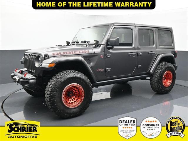 used 2018 Jeep Wrangler Unlimited car, priced at $45,787