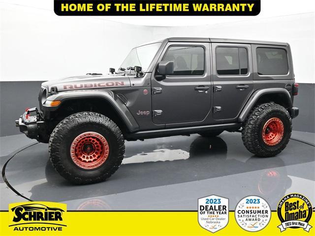 used 2018 Jeep Wrangler Unlimited car, priced at $45,988