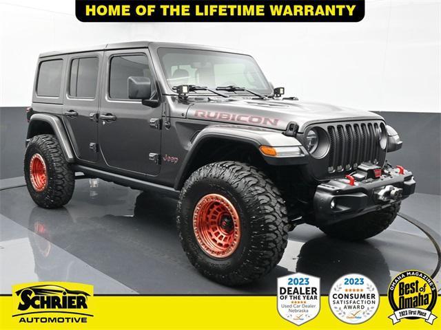 used 2018 Jeep Wrangler Unlimited car, priced at $45,988