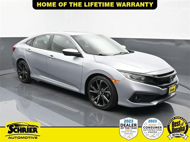 used 2020 Honda Civic car, priced at $21,056