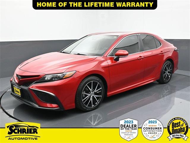 used 2021 Toyota Camry car, priced at $27,988
