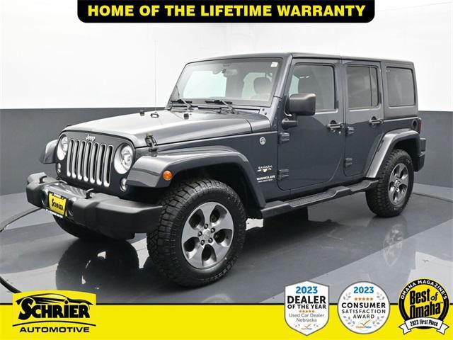 used 2017 Jeep Wrangler Unlimited car, priced at $26,497