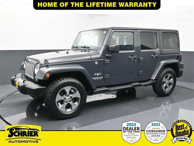 used 2017 Jeep Wrangler Unlimited car, priced at $26,497