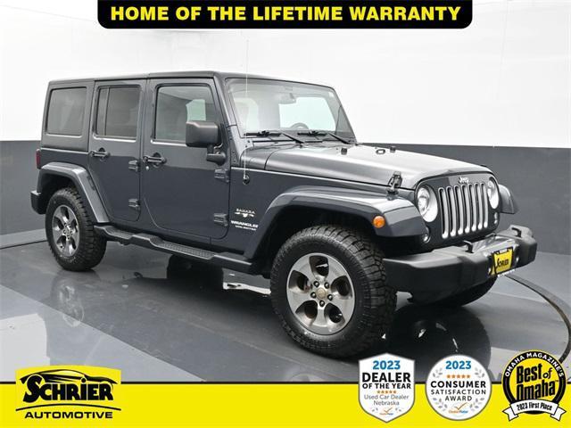 used 2017 Jeep Wrangler Unlimited car, priced at $26,497