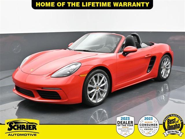 used 2019 Porsche 718 Boxster car, priced at $57,946