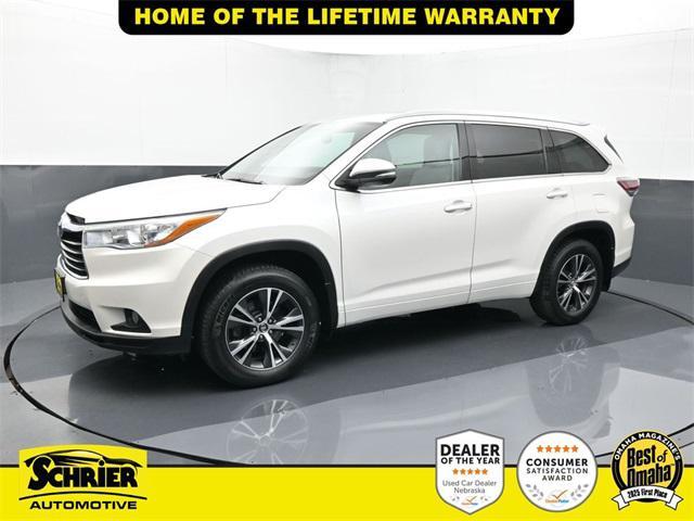 used 2016 Toyota Highlander car, priced at $24,988