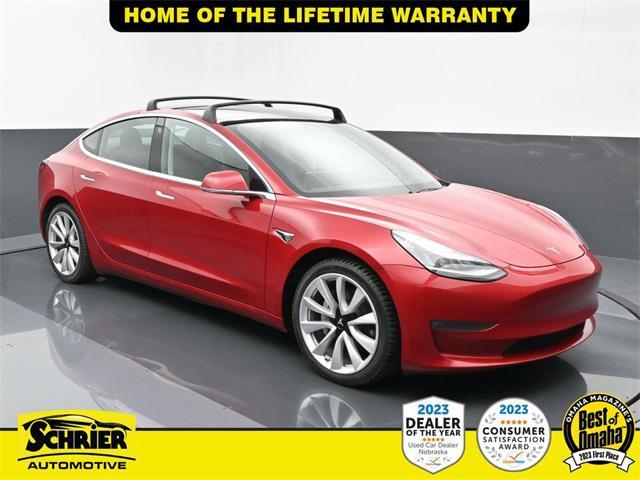 used 2018 Tesla Model 3 car, priced at $22,988