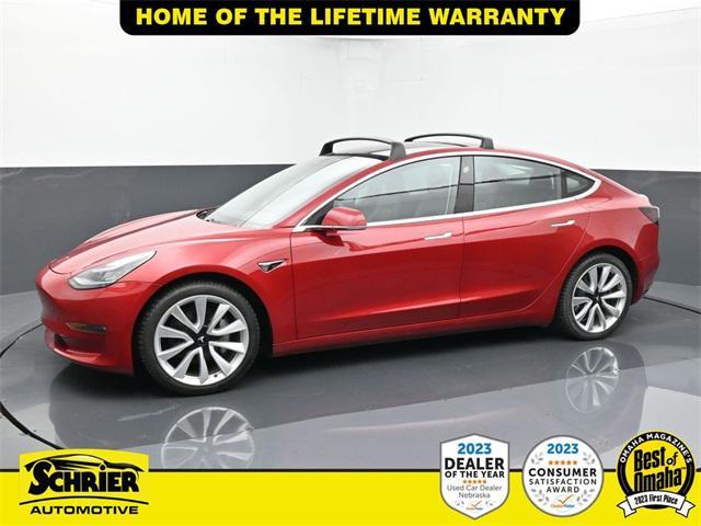 used 2018 Tesla Model 3 car, priced at $22,988