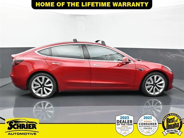 used 2018 Tesla Model 3 car, priced at $22,988