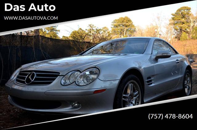 used 2003 Mercedes-Benz SL-Class car, priced at $9,500