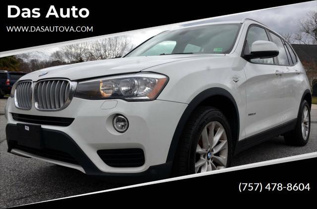 used 2016 BMW X3 car, priced at $12,500