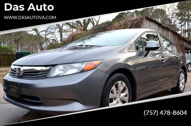 used 2012 Honda Civic car, priced at $10,500