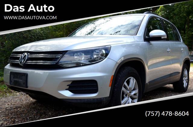 used 2016 Volkswagen Tiguan car, priced at $10,500