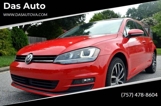 used 2016 Volkswagen Golf car, priced at $9,500