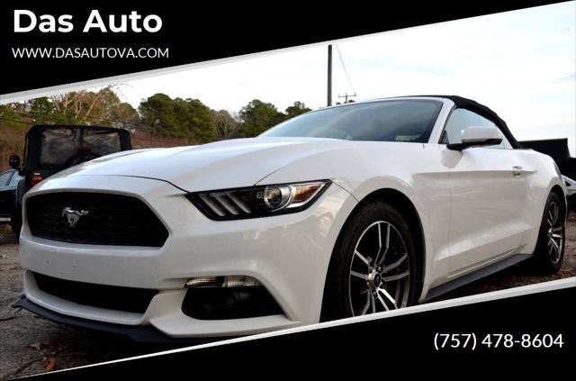 used 2017 Ford Mustang car, priced at $15,900