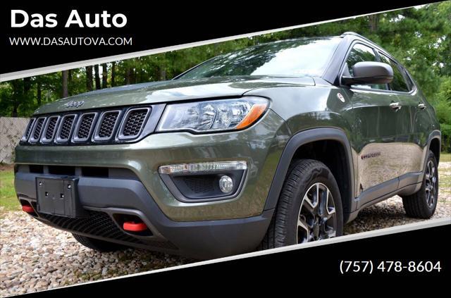 used 2019 Jeep Compass car, priced at $16,500