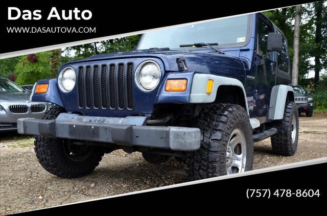 used 2002 Jeep Wrangler car, priced at $10,500