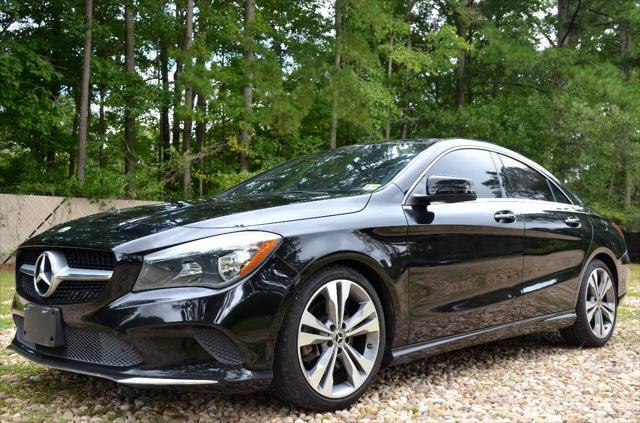 used 2018 Mercedes-Benz CLA 250 car, priced at $16,500