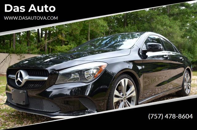 used 2018 Mercedes-Benz CLA 250 car, priced at $16,500