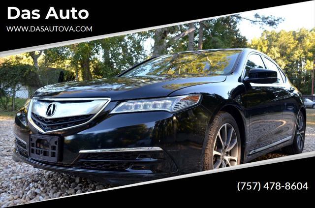 used 2015 Acura TLX car, priced at $10,500