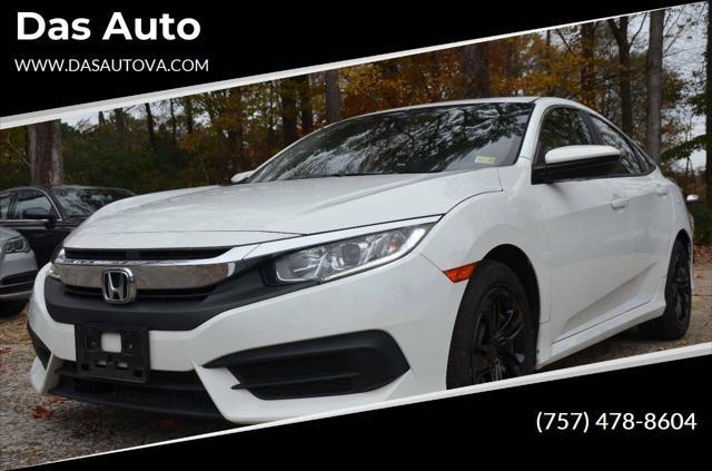 used 2016 Honda Civic car, priced at $12,900