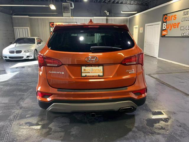 used 2017 Hyundai Santa Fe Sport car, priced at $10,495