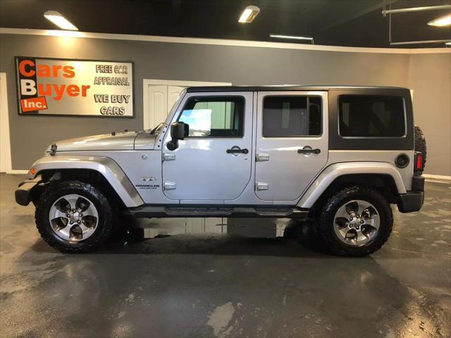 used 2016 Jeep Wrangler Unlimited car, priced at $15,995