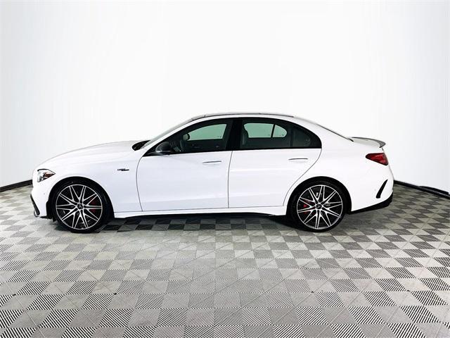 new 2024 Mercedes-Benz AMG C 43 car, priced at $81,220