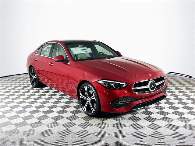 new 2024 Mercedes-Benz C-Class car, priced at $56,755