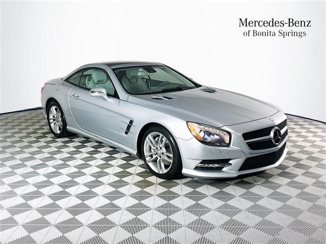 used 2015 Mercedes-Benz SL-Class car, priced at $44,404
