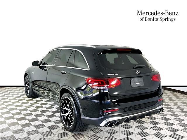 used 2021 Mercedes-Benz AMG GLC 43 car, priced at $49,792
