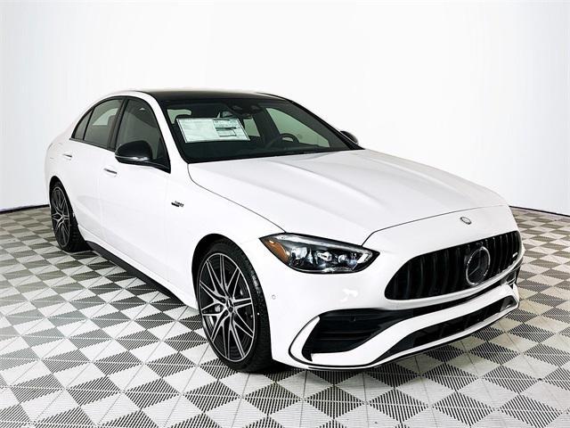 new 2026 Mercedes-Benz AMG C 43 car, priced at $79,825
